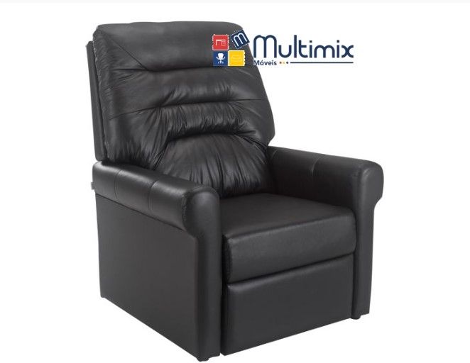 Poltrona Estofada Reclinável / Poltrona do Papai – Modelo Max Plus