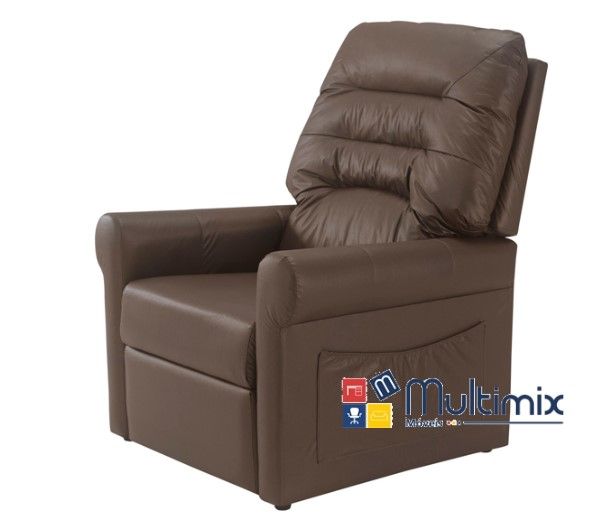 Poltrona Estofada Reclinável / Poltrona do Papai – Modelo Max Plus