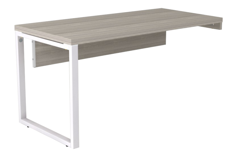 Mesa Diretiva Pé Quadrado Para Armário Lado Direito 170 X 70 | Linha Prima ARQ 40mm